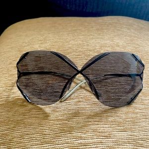 Women’s Authentic Vintage Christian Roth Sunglasses in Grey Dark Silver